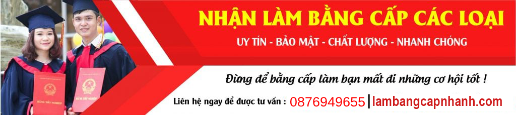 Làm Bằng Cấp Nhanh